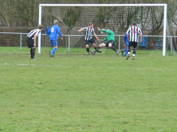 Action from Patchway Town V Ellwood