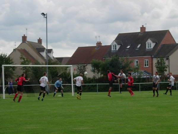 Action from Patchway Town v Rockleaze Rangers