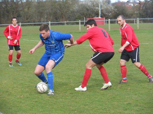 Action from Rockleaze Rangers V Ellwood