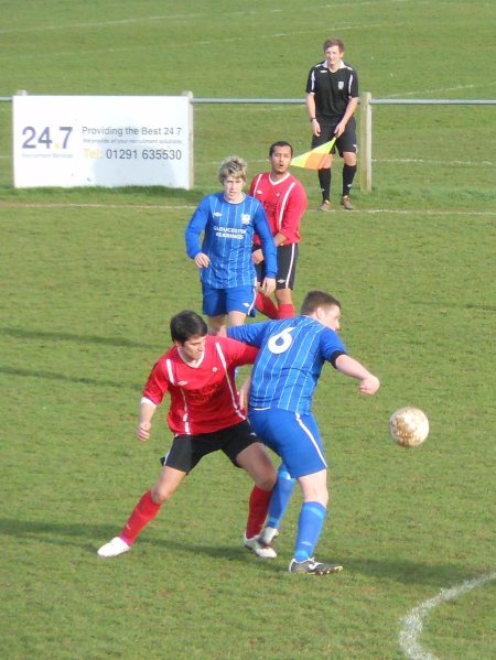 Action from Rockleaze Rangers V Ellwood