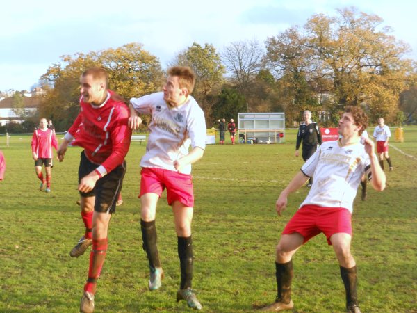 Action from Rockleaze Rangers V Thornbury Town
