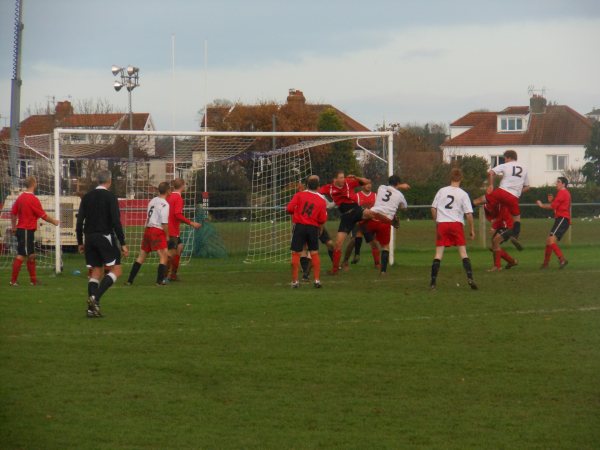 Action from Rockleaze Rangers V Thornbury Town