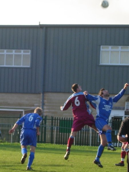 Action from Taverners V Tuffley Rovers