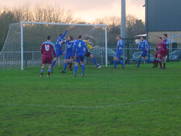 Action from Taverners V Tuffley Rovers