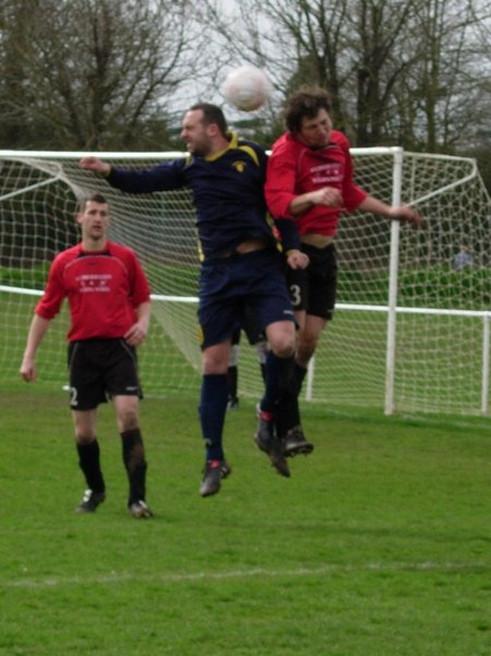 Action from Thornbury Town V Highridge United