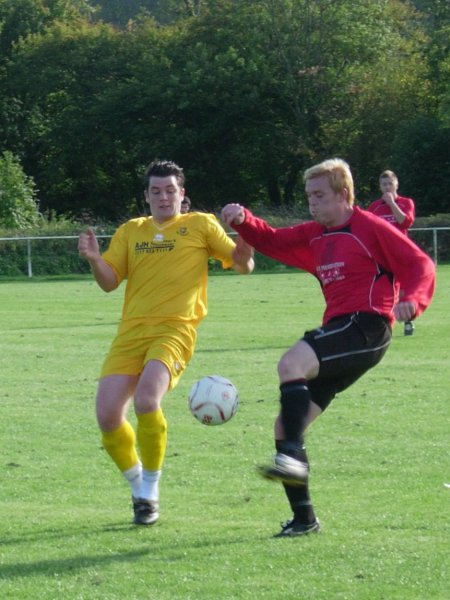 Action from Thornbury Town v Yate Town Reserves