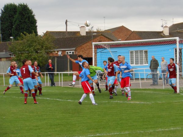 Action from Tuffley Rovers V Cribbs Friends Life