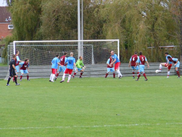 Action from Tuffley Rovers V Cribbs Friends Life