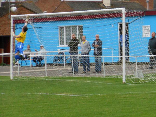 Action from Tuffley Rovers V Cribbs Friends Life