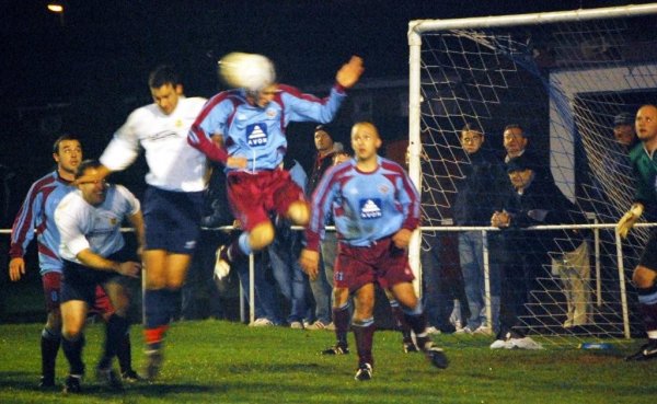 Action from Tuffley Rovers V Yate Town Reserves