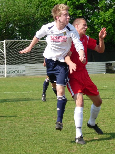 Action from Yate Town Reserves v AXA