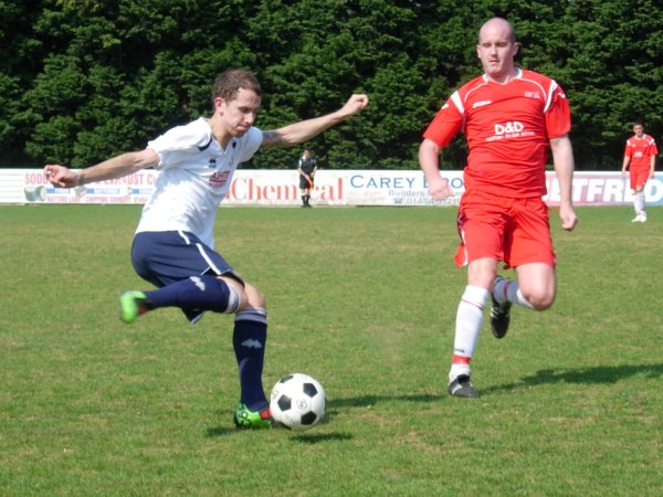 Action from Yate Town Reserves v AXA