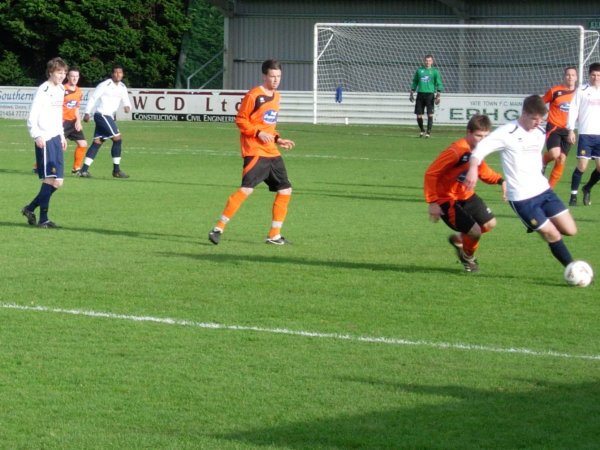 Action from Yate Town Reserves v Henbury